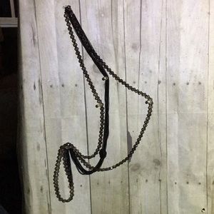 Long Necklace of chain and beads